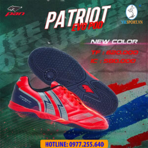 GIÀY PAN PATRIOT EVO POD IC MÀU ĐỎ