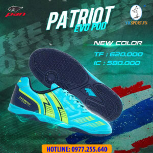 GIÀY PAN PATRIOT EVO POD IC MÀU XANH NGỌC