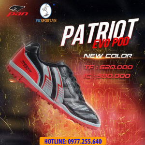 GIÀY PAN PATRIOT EVO POD TF MÀU  ĐEN