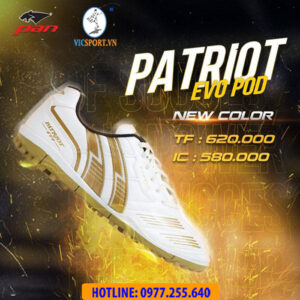 GIÀY PAN PATRIOT EVO POD TF MÀU TRẮNG