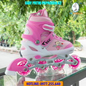 GIÀY PATIN PAPAISON A2 MÀU HỒNG