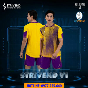 ÁO ĐÁ BANH BULBAL STRIVEND V1 MÀU VÀNG