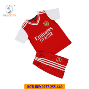ÁO TRẺ EM CLB ARSENAL 2022-2023 MÀU ĐỎ