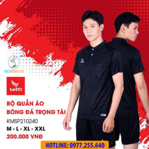 ÁO TRỌNG TÀI KAMITO MÀU ĐEN
