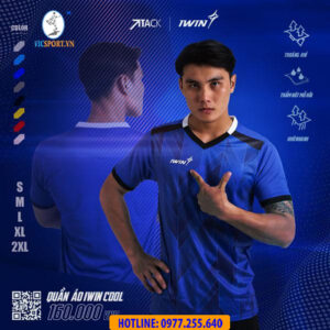 ÁO ĐÁ BANH IWIN COOL ATTACK A07 XANH BÍCH