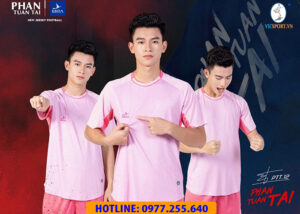 ÁO ĐÁ BANH MIRA PTT.12 MÀU HỒNG