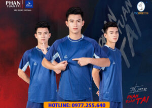 ÁO ĐÁ BANH MIRA PTT.12 MÀU XANH ĐEN