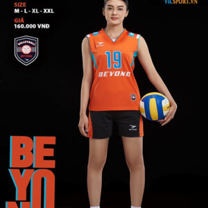 BỘ BÓNG CHUYỀN NỮ BEYONO NOW MÀU CAM