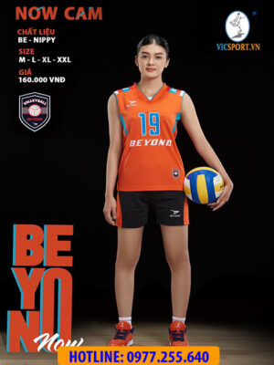BỘ BÓNG CHUYỀN NỮ BEYONO NOW MÀU CAM