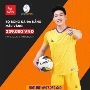ÁO ĐÁ BANH CLB ĐÀ NẴNG 2022 MÀU VÀNG