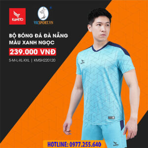 ÁO ĐÁ BANH CLB ĐÀ NẴNG 2022 MÀU XANH NGỌC