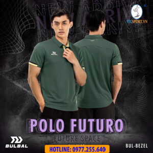 ÁO POLO DI CHUYỂN FUTURO XÁM