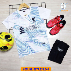 ÁO TRẺ EM CLB LIVERPOOL 2022-2023 TRẮNG SÂN KHÁCH