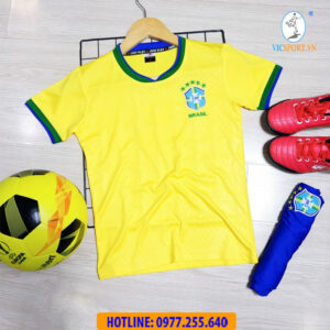 ÁO TRẺ EM ĐỘI TUYỂN BRAZIL 2022 SÂN NHÀ