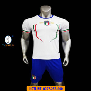 ÁO ĐÁ BANH ĐỘI TUYỂN ITALIA 2022 TRẮNG SÂN KHÁCH