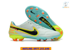 GIÀY ĐÁ BANH NIKE TIEMPO LEGEND 9 FG XANH XÁM XANH