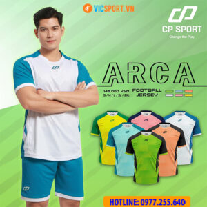 Áo đá banh không logo Arca