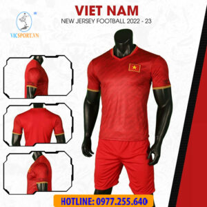 ÁO ĐỘI TUYỂN VIỆT NAM 2022 MÀU ĐỎ