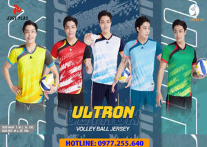 ÁO BÓNG CHUYỀN NAM NỮ ULTRON ĐẸP MẮT