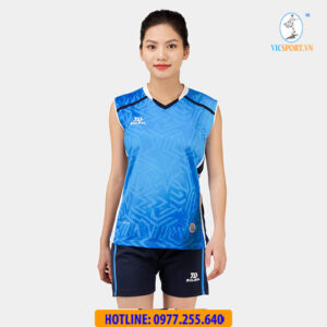 ÁO BÓNG CHUYỀN NỮ BULBAL ASTERI MÀU XANH DA