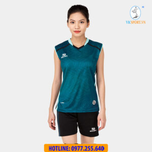 ÁO BÓNG CHUYỀN NỮ BULBAL ASTERI MÀU XANH NHỚT
