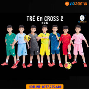Áo bóng đá trẻ em Cross 2