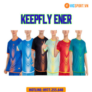 Áo đá banh không logo KeepFly Ener