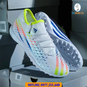 GIÀY ĐÁ BANH CỔ THUN ADIDAS PREDATOR EDGE.3 TF MÀU TRẮNG BÍCH