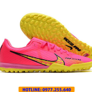 GIÀY ĐÁ BANH NIKE AIR ZOOM MERCURIAL VAPOR 15 ACADEMY TF MÀU HỒNG