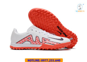 GIÀY ĐÁ BANH NIKE AIR ZOOM MERCURIAL VAPOR 15 ACADEMY TF MÀU TRẮNG