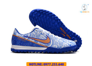 GIÀY ĐÁ BANH NIKE AIR ZOOM MERCURIAL VAPOR 15 ACADEMY TF MÀU TRẮNG XANH