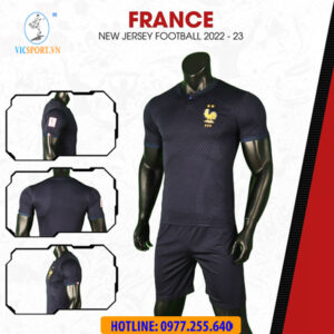 ÁO ĐỘI TUYỂN PHÁP WC 2022 XANH SÂN NHÀ