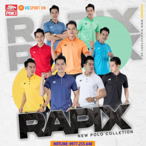 Áo Polo di chuyển Riki Rapix