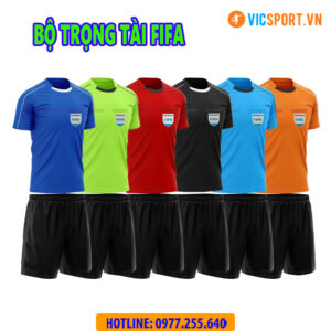 Bộ quần áo trọng tài Fifa thun lạnh
