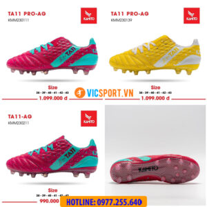 Giày đá banh Kamito TA11 Pro đế AG