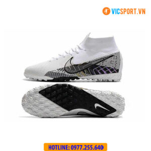 Giày đá banh SF Nike Mercurial Superfly 7 TF màu trắng