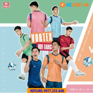 Áo đá banh không logo Riki Vortex