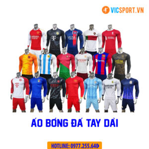 Áo đá banh tay dài mùa giải 2023-2024