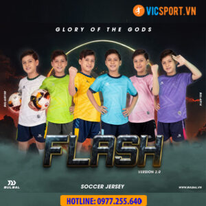 Áo đá banh trẻ em Bulbal Flash 2