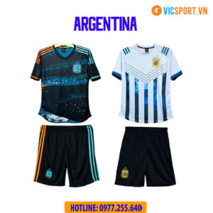 Áo đá banh đội tuyển Argentina 2023 vải mè