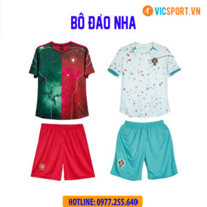 Áo đá banh đội tuyển Bồ Đào Nha 2023 vải mè