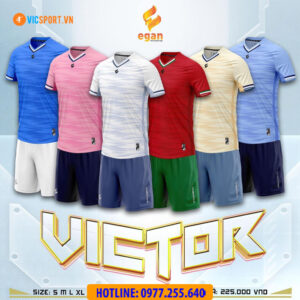 Áo đá banh không logo Egan Victor