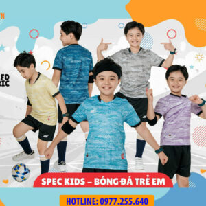Áo đá banh trẻ em Riki Spec