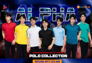 Áo polo di chuyển Justplay Alpha
