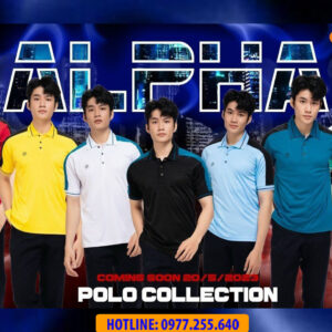 Áo polo di chuyển Justplay Alpha