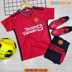 Áo đá banh trẻ em Clb Manchester United mùa giải 2023-2024