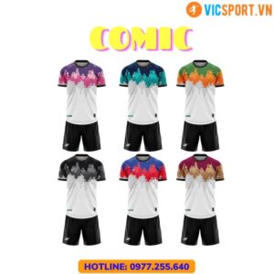 Áo đá banh thiết kế Amac Comic