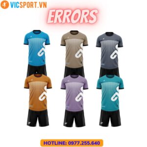 Áo đá banh thiết kế Amac Errors