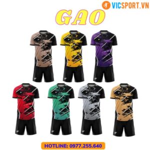 Áo đá banh thiết kế Amac Gao