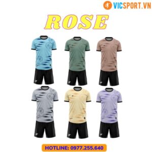 Áo đá banh không logo Amac Rose